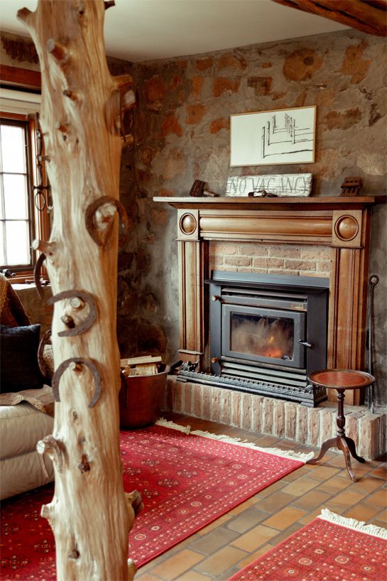 Blacksmith's Cottage fireplace